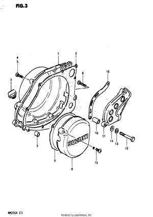 Crankcase Cover Schematic
