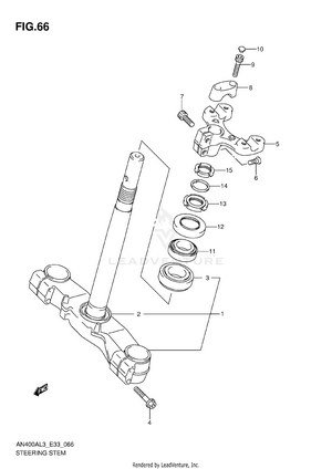 Steering Stem Schematic