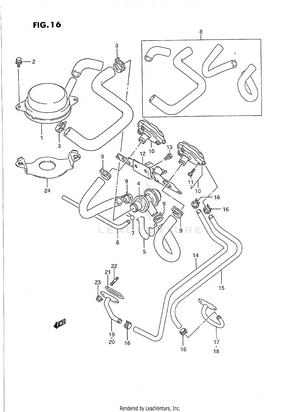 Second Air (california Only) Schematic