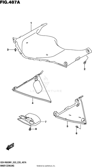 Inner Cowling Schematic