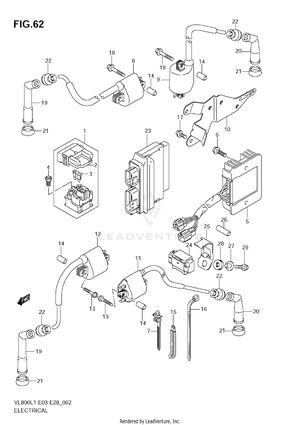 Electrical (vl800 E33) Schematic
