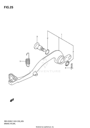 Brake Pedal Schematic