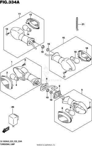 Turnsignal Lamp Schematic