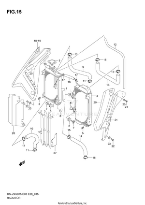 Radiator (model K5) Schematic