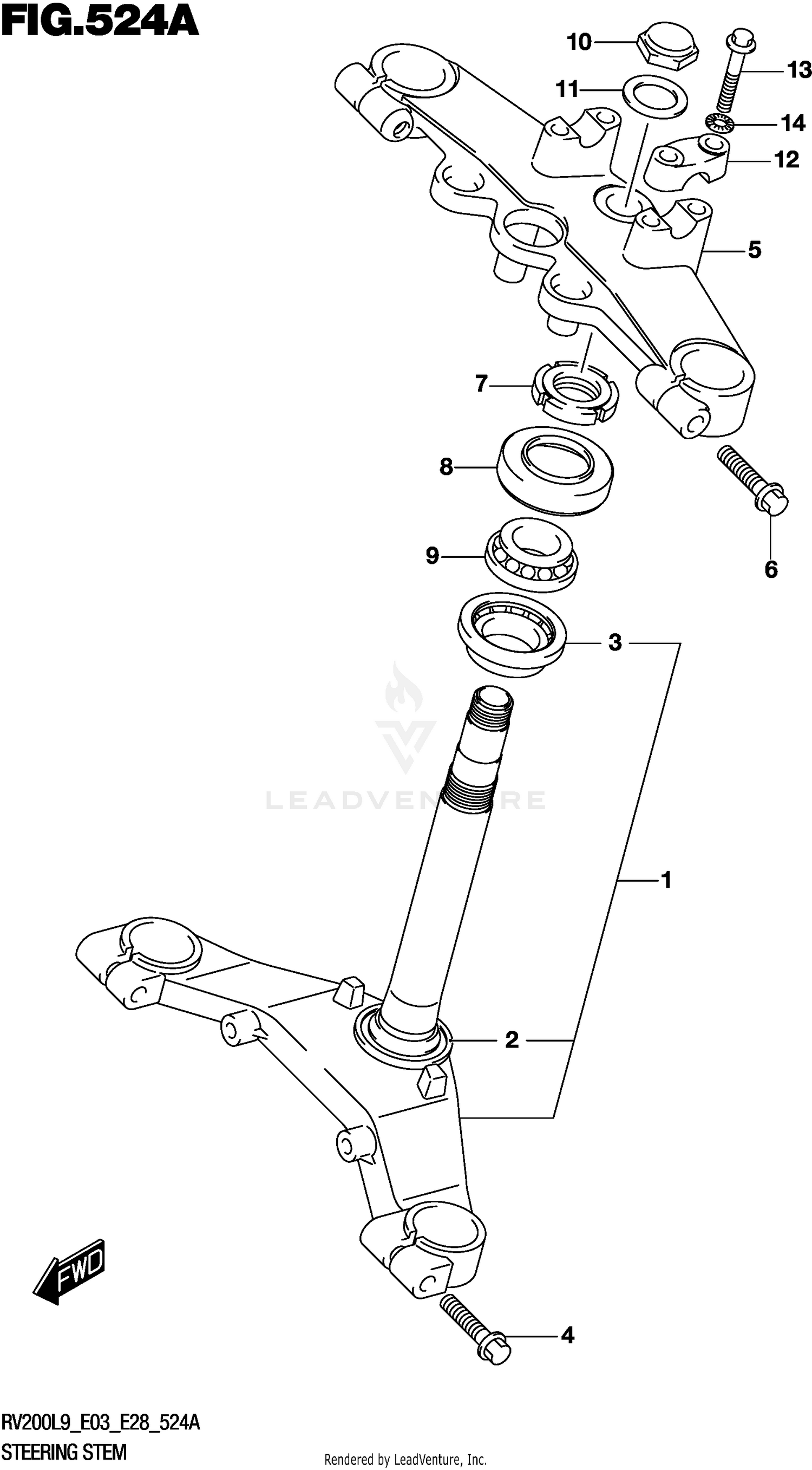 STEERING STEM