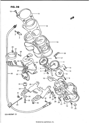 Speedometer Schematic