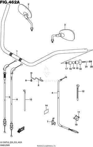 Handlebar Schematic