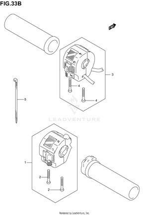 Handle Switch (model K4/k5) Schematic