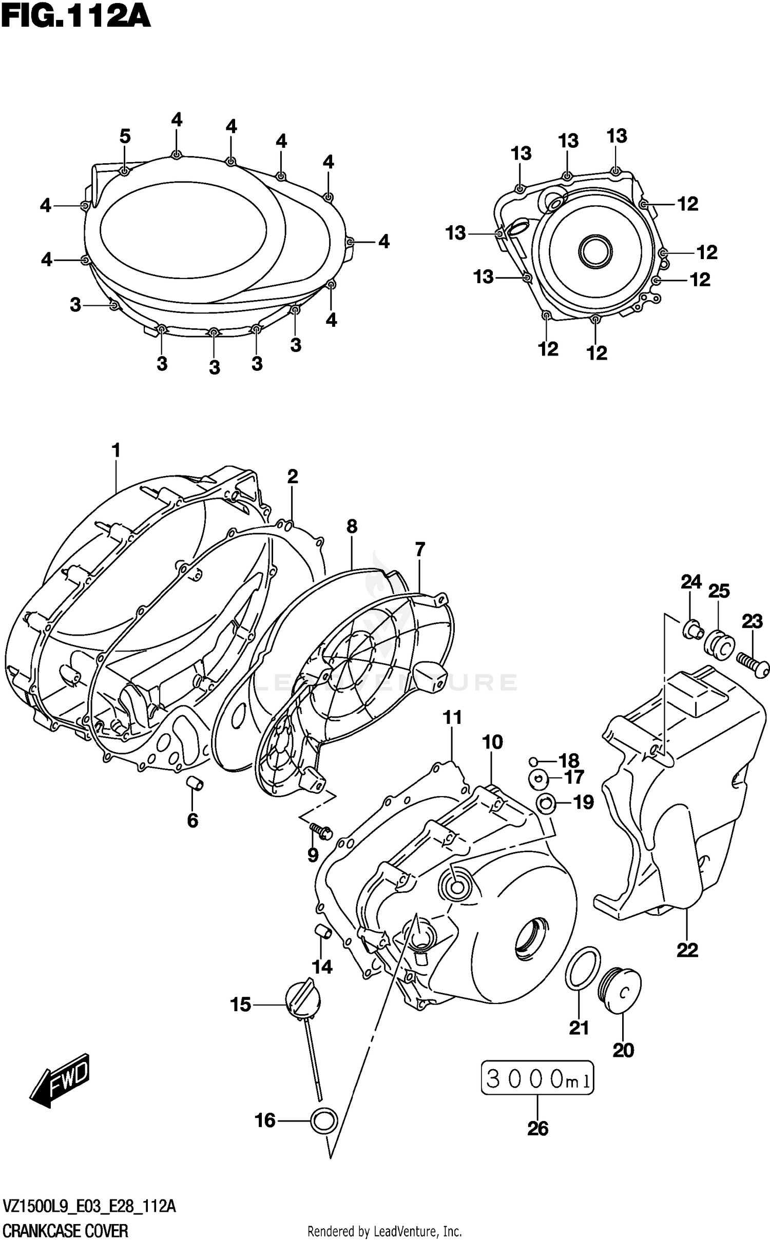 CRANKCASE COVER