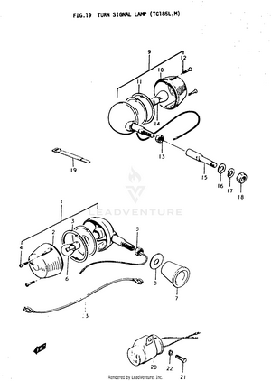Turn Signal Lamp (tc185l Schematic