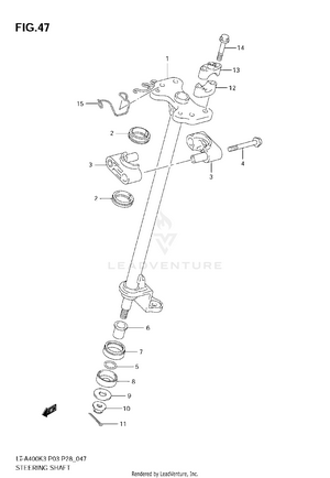 Steering Shaft Schematic