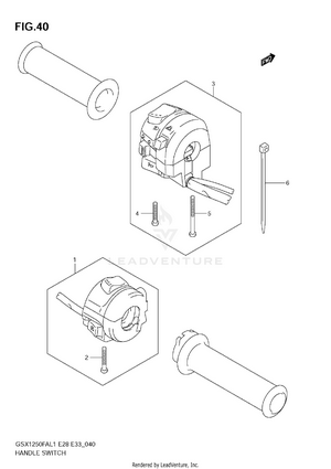 Handle Switch Schematic