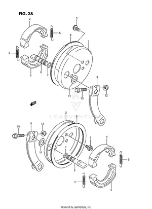 Front Brake Schematic