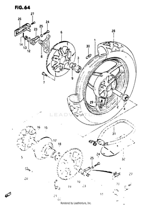 Rear Wheel Schematic