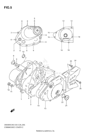 Crankcase Cover Schematic