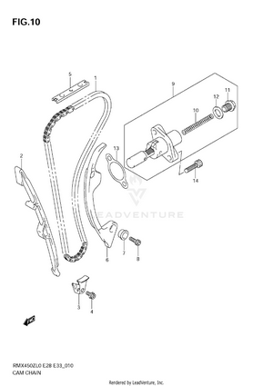 Cam Chain Schematic