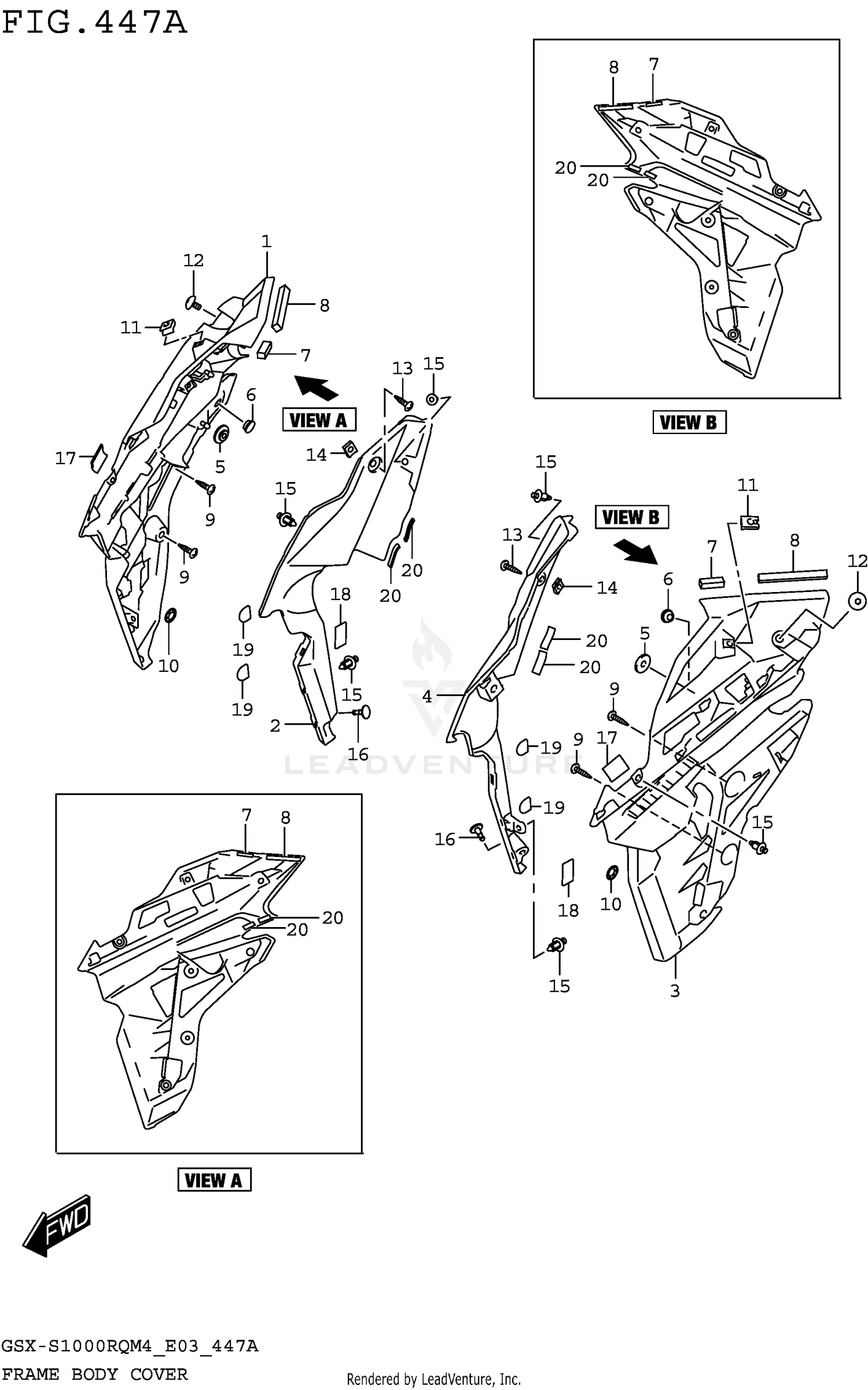 FRAME BODY COVER