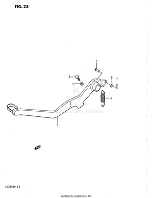 Rear Brake Schematic
