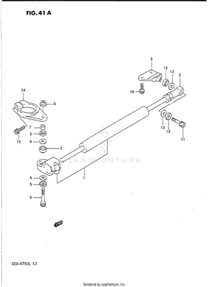 Steering Damper (model L) Schematic