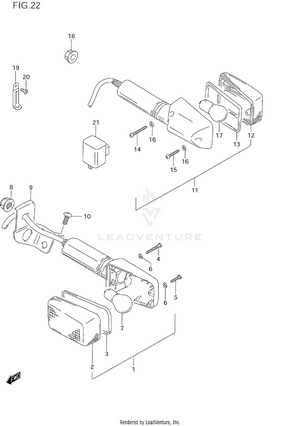 Turn Signal Lamp Schematic