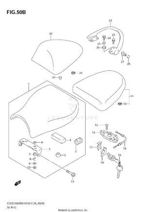 Seat (model K6) Schematic