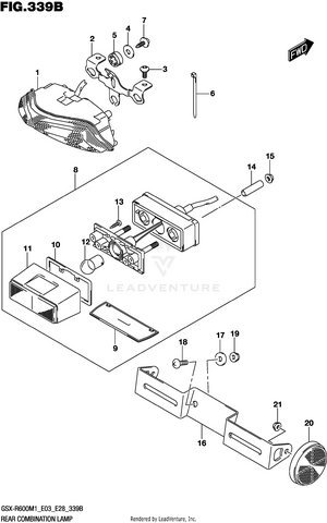 Rear Combination Lamp Schematic