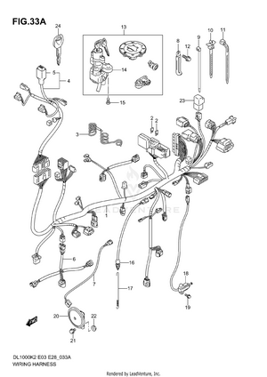 Wiring Harness (model K4/k5/k6) Schematic