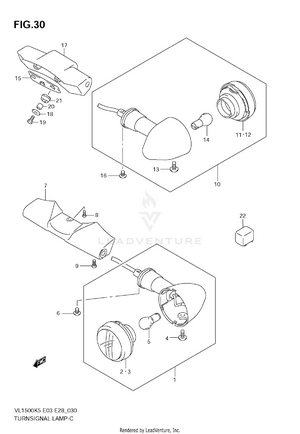 Turnsignal Lamp Schematic