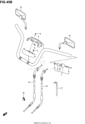 Handlebar (an400sk5/sk6) Schematic