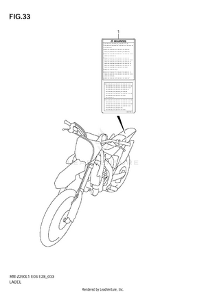 Label (rm-z250l1 E3) Schematic
