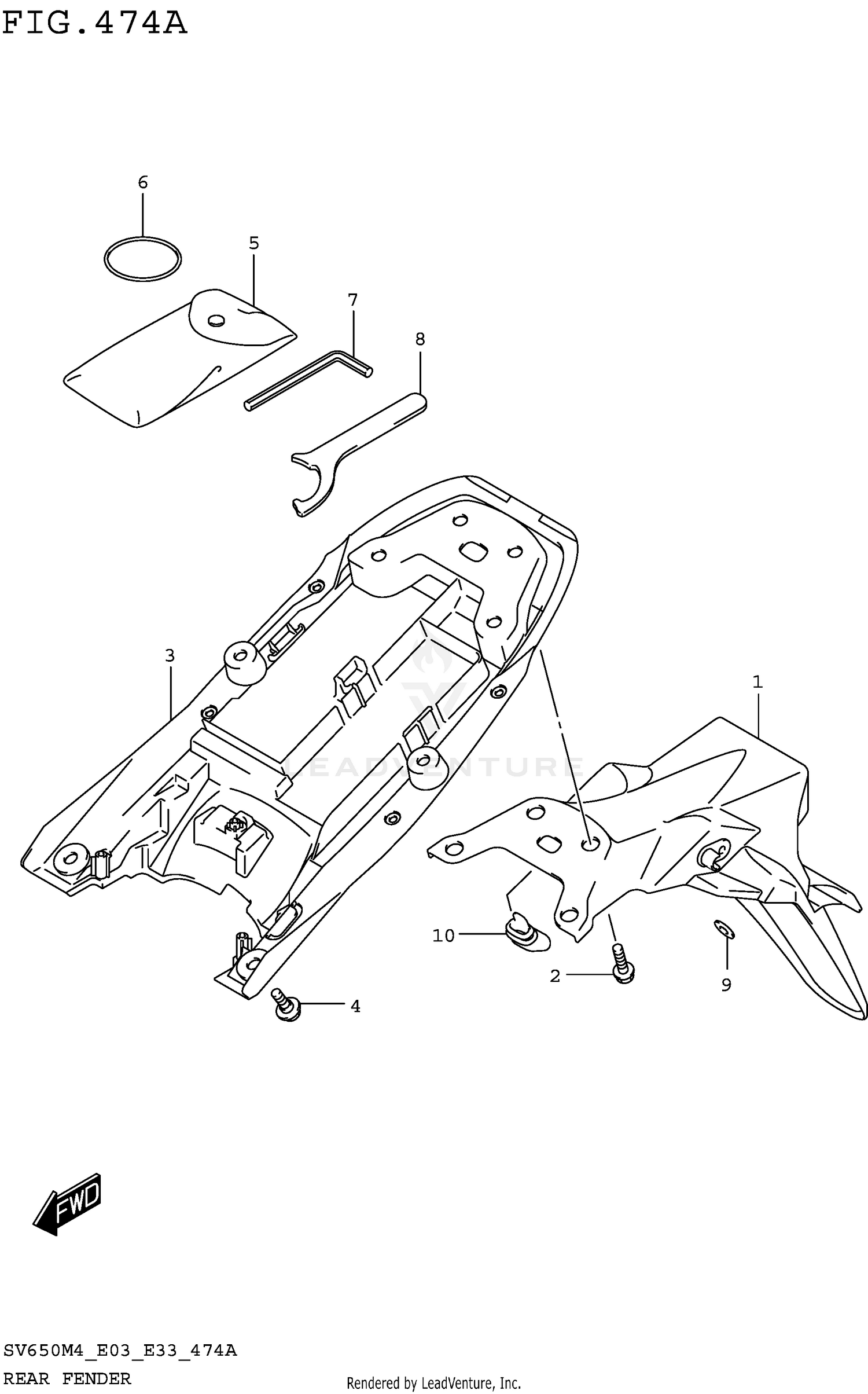 REAR FENDER
