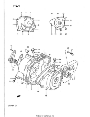 Crankcase Cover Schematic