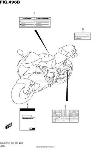 Label (gsx-r600l5 E28) Schematic