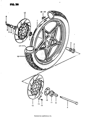 Front Wheel Schematic