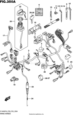 Wiring Harness (lt-a400fl6 P28) Schematic