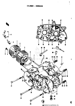Lylinder - Crankcase Schematic