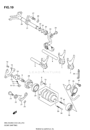 Gear Shifting Schematic