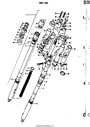 Front Fork Schematic