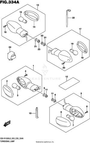 Turnsignal Lamp Schematic