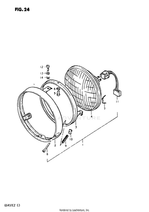 Headlamp Schematic