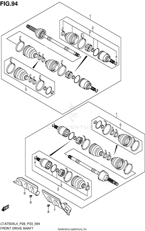Front Drive Shaft Schematic