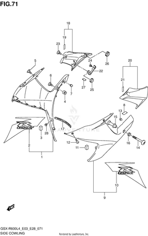 Side Cowling (ar5) Schematic