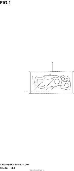 Gasket Set Schematic