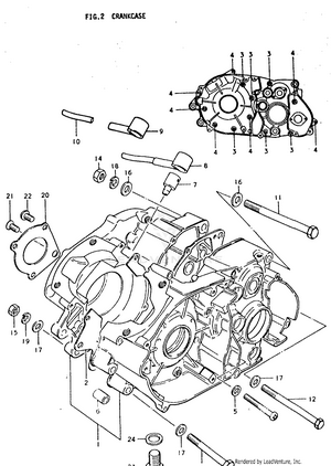 Crankcase Schematic