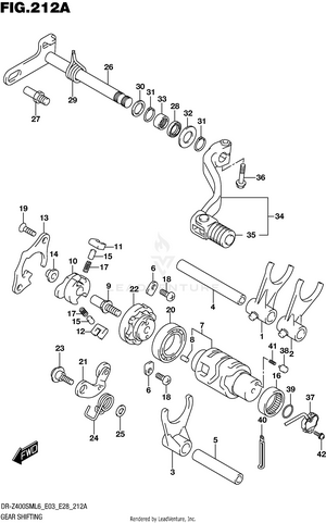 Gear Shifting Schematic