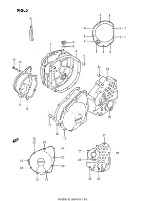 Crankcase Cover Schematic