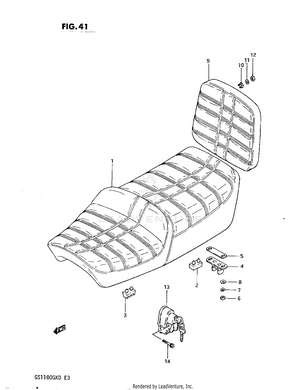 Seat Schematic