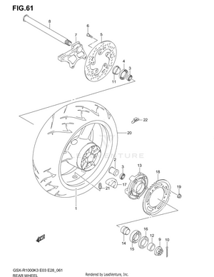 Rear Wheel Schematic