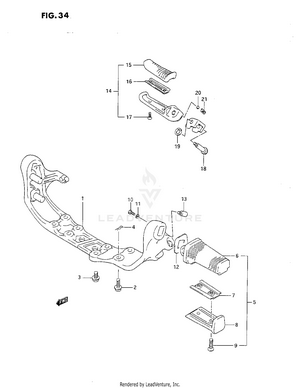 Footrest Schematic