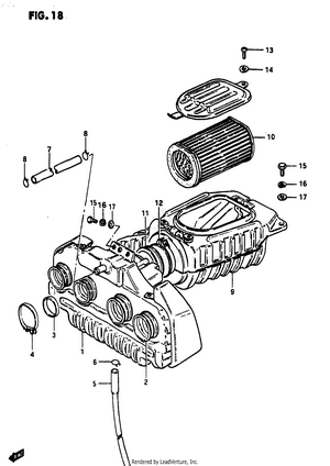 Air Cleaner (model Z) Schematic